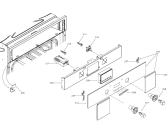 Схема №1 BP8990E (174766, B600PIRO) с изображением Клавиша для плиты (духовки) Gorenje 177580