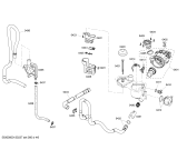 Схема №2 SHX3AM06UC с изображением Регулировочный узел для электропосудомоечной машины Bosch 00668462