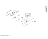 Схема №2 HB65GR640F с изображением Панель управления для плиты (духовки) Siemens 00742155