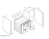 Схема №3 CG347J5 с изображением Передняя панель для посудомойки Bosch 00641755