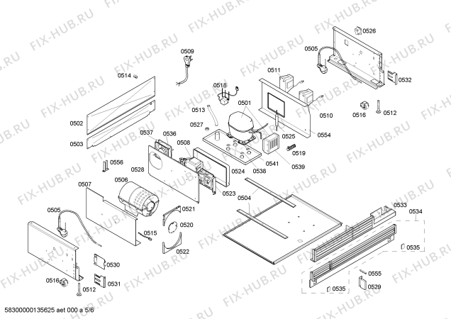 Схема №2 K7076X0 с изображением Выдвижной ящик для холодильника Bosch 00478660