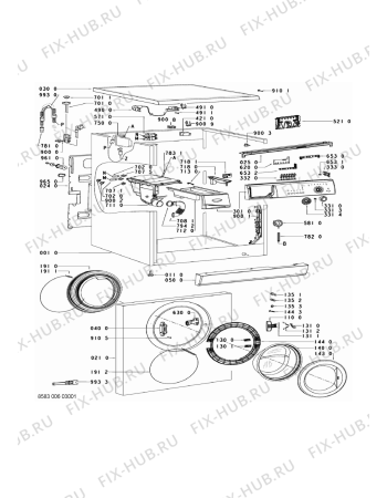 Схема №1 SUPER ECO 67 с изображением Микромодуль для стиральной машины Whirlpool 480111100484