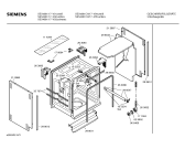 Схема №3 SE34462 с изображением Вкладыш в панель для посудомойки Siemens 00357611