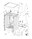 Схема №2 WF325AWE (F035160) с изображением Руководство для стиралки Indesit C00203145