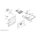 Схема №3 HBN331S0B с изображением Инструкция по эксплуатации для плиты (духовки) Bosch 00540594