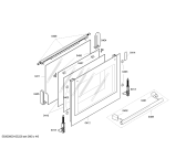 Схема №3 HBN540550A с изображением Панель управления для духового шкафа Bosch 00441959