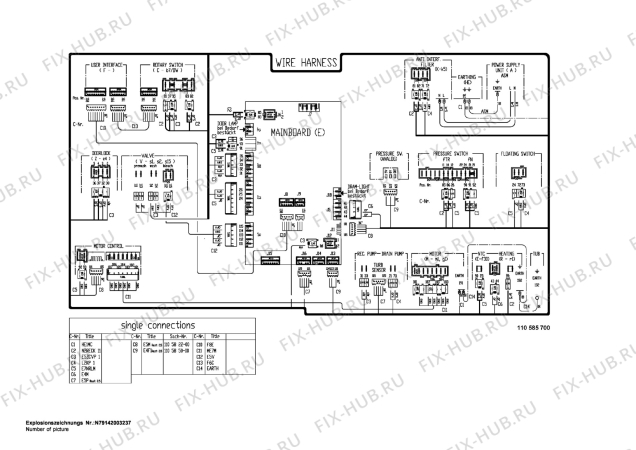 Взрыв-схема стиральной машины Electrolux EWF1686 - Схема узла Control 113