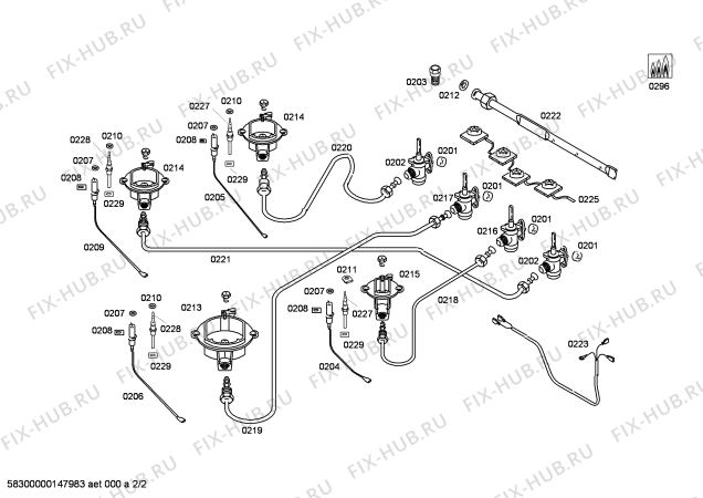 Схема №1 NGU2151DN с изображением Крышка для электропечи Siemens 00711071