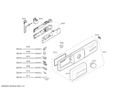 Схема №3 3TS755VA TS755V с изображением Панель управления для стиралки Bosch 00443761