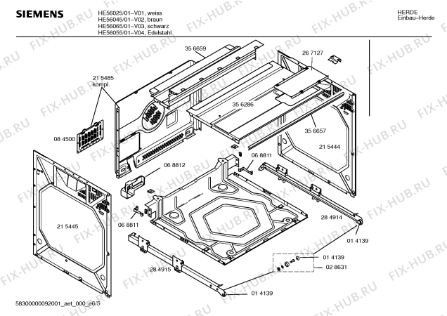 Схема №4 HE56055 с изображением Ручка переключателя для плиты (духовки) Siemens 00189669