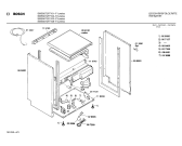 Схема №3 SMS5072FF с изображением Панель для посудомойки Bosch 00281893