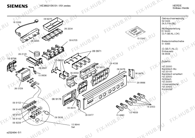 Схема №1 HE38021SK с изображением Ручка конфорки для электропечи Siemens 00162053