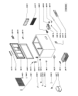 Схема №1 CB 5266/G с изображением Дверца для холодильной камеры Whirlpool 481944229672