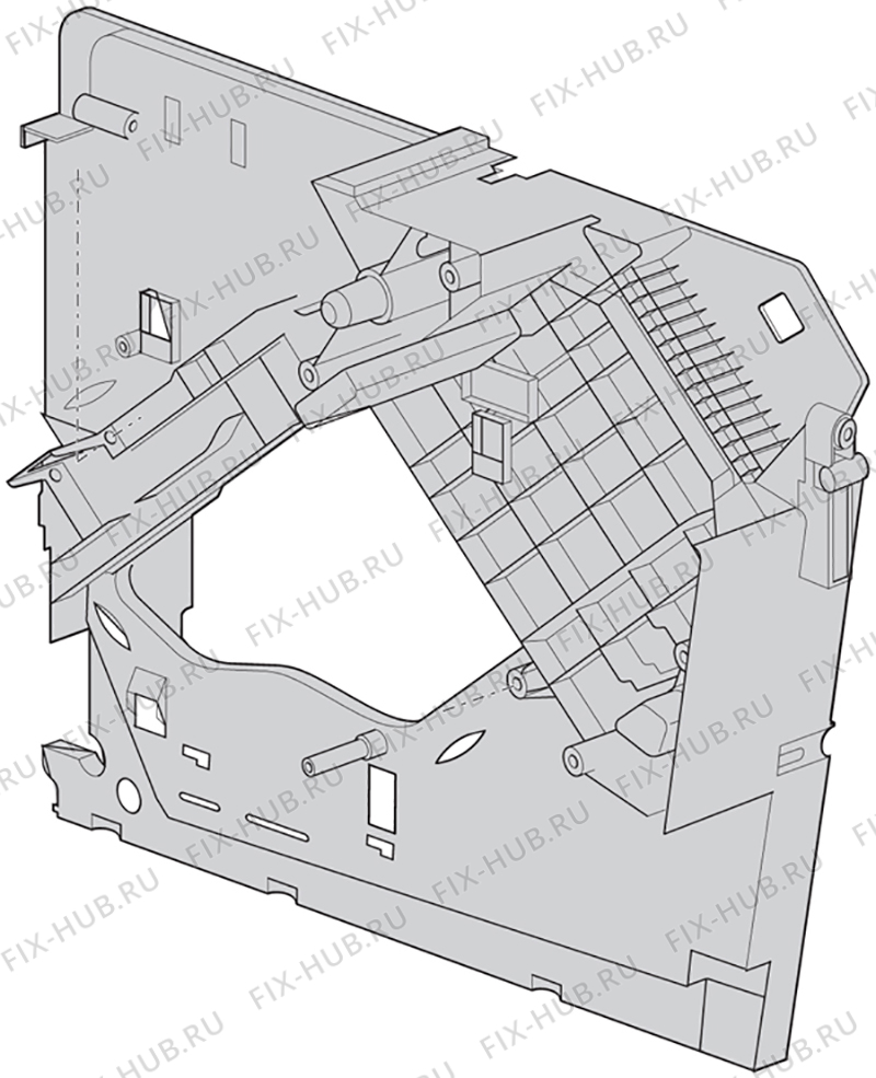 Большое фото - Элемент корпуса для кофеварки (кофемашины) DELONGHI 5313232501 в гипермаркете Fix-Hub