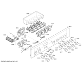 Схема №1 E14M63N3 с изображением Панель управления для духового шкафа Bosch 00671398