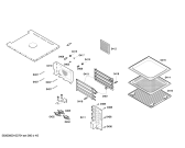 Схема №1 ED221620 с изображением Планка для электропечи Bosch 00357293