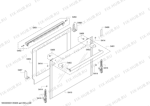 Схема №2 HE20AB620C с изображением Кабель для плиты (духовки) Siemens 00614595