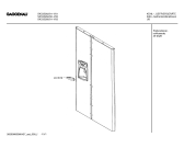 Схема №3 SK535263 с изображением Панель для холодильника Bosch 00433898