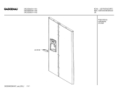 Схема №3 SK525264 с изображением Рамка для холодильной камеры Bosch 00433937