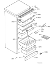 Схема №1 S2646-6KG с изображением Лоток (форма) для холодильной камеры Aeg 2275046205