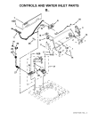 Схема №1 4GNTW4400YQ с изображением Элемент корпуса для сплит-системы Whirlpool 482000012972