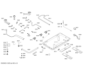 Схема №2 ER74350MF Siemens с изображением Дюза для плиты (духовки) Siemens 00602380