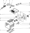 Схема №1 C805GEWH (F010501) с изображением Кольцо для духового шкафа Indesit C00123812