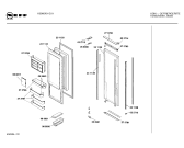 Схема №1 K3960X0 KD 600 с изображением Декоративная планка для холодильной камеры Bosch 00231139