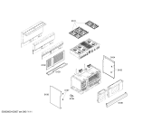 Схема №3 PD486GLBS с изображением Панель управления для плиты (духовки) Bosch 00473026