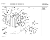 Схема №2 WFKFU05CH Fust Novamatic WA1450/WA1460 с изображением Вкладыш в панель для стиральной машины Bosch 00352069