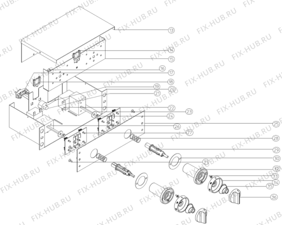 Схема №1 TN31XUU/G1 (324513, TY29) с изображением Электропитание для плиты (духовки) Gorenje 373893