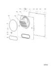 Схема №3 TRK 4060 с изображением Запчасть для электросушки Whirlpool 481231018776
