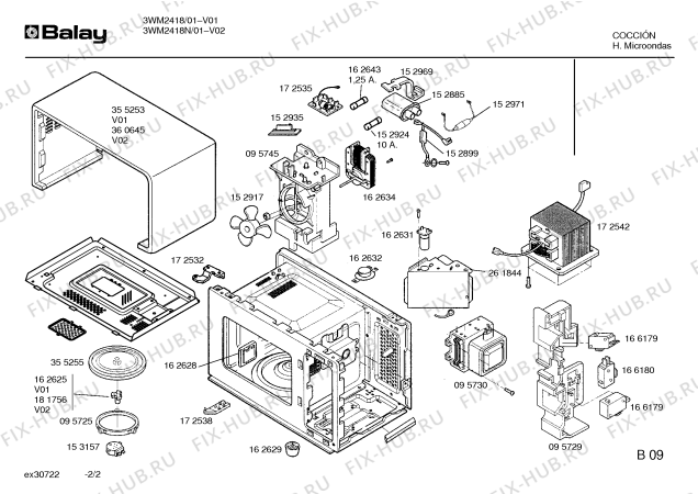Схема №1 3WM2418N с изображением Уплотнитель для микроволновки Bosch 00172536