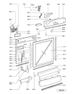 Схема №1 ADP 4962 IX с изображением Обшивка для посудомойки Whirlpool 481245371725