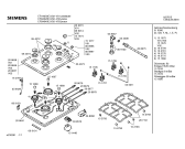 Схема №1 ER34020EU с изображением Варочная панель для духового шкафа Siemens 00208656