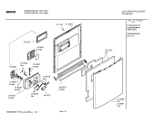Схема №5 SGS65T22II Logixx Easy с изображением Передняя панель для посудомоечной машины Bosch 00439966