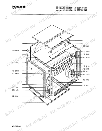 Схема №3 195301310 1078.46PWS с изображением Переключатель для духового шкафа Bosch 00022536