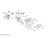 Схема №2 P1HCB88555 с изображением Фронтальное стекло для духового шкафа Bosch 00681621