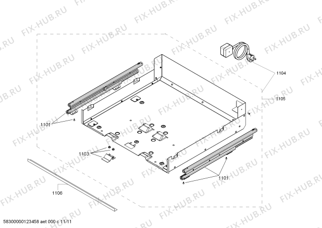 Схема №4 3CF458XP Balay с изображением Панель для электрокофеварки Bosch 00665704