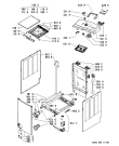 Схема №1 AWE 6521 с изображением Модуль (плата) для стиральной машины Whirlpool 480111103494