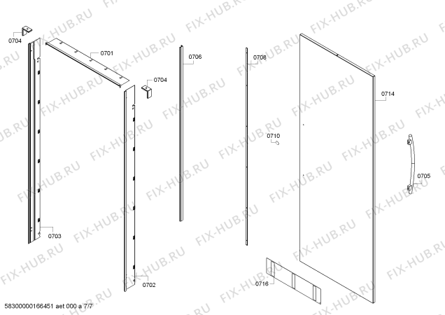 Схема №4 CIR30MIER1 K 1801 SF с изображением Плата для холодильной камеры Bosch 00688679