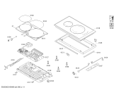 Схема №1 HGV85D220F с изображением Стеклокерамика для электропечи Bosch 00681989