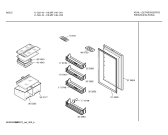 Схема №2 KILMIF1 K522AI с изображением Дверь для холодильной камеры Bosch 00216791