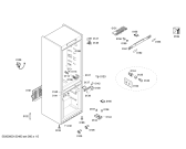 Схема №2 KG56NA00ME с изображением Дверь для холодильника Siemens 00247240