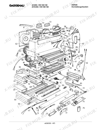 Схема №3 AH250190 с изображением Противень для вытяжки Bosch 00210991