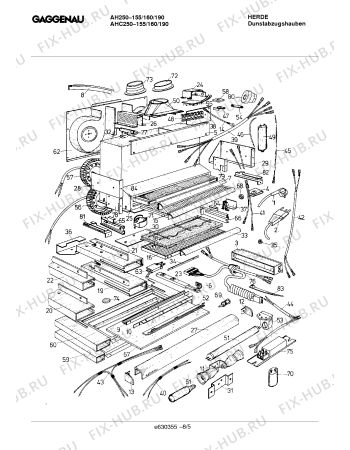 Схема №3 AH250190 с изображением Гайка для вытяжки Bosch 00322688