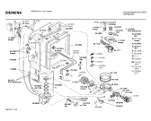 Схема №1 SN25910 с изображением Панель для посудомойки Siemens 00286027