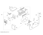 Схема №3 KBUDT4250A 42" SXS REFRIG (SS) DESIGNER HDL с изображением Пенопласт для посудомойки Bosch 00471835