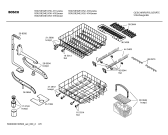 Схема №3 SGI53E02EU с изображением Передняя панель для электропосудомоечной машины Bosch 00438598