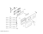 Схема №3 WFPI600D VARIO PLUS 600D с изображением Панель управления для стиралки Bosch 00442516